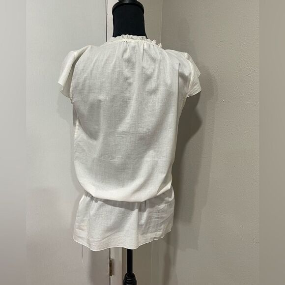 Pinko Top with Black, Gold & Silver Embroidery - Picture 4 of 14